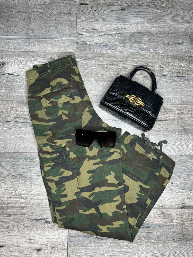 Camo Cargo Pants