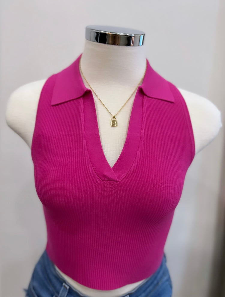 Maddie Collared Top