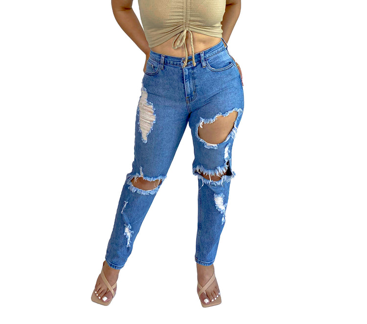Shay Mom Jeans