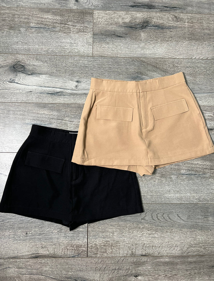 Pocket Skort (Black)