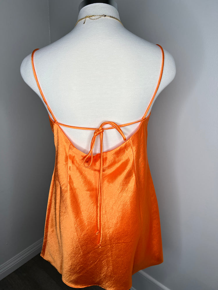 Sunkissed Satin Dress