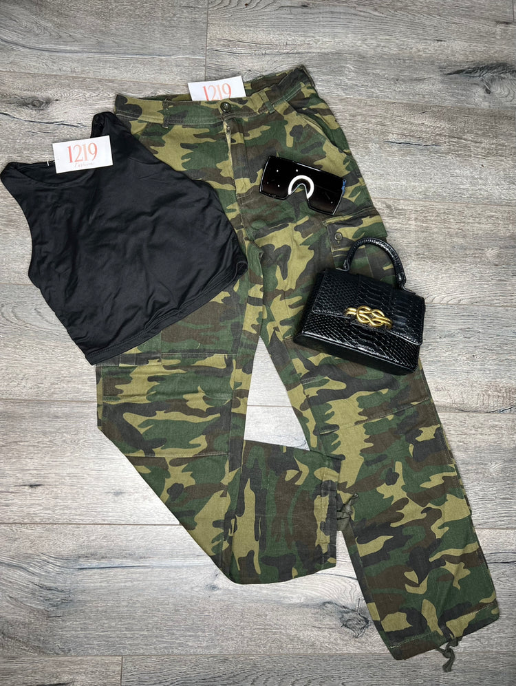 Camo Cargo Pants