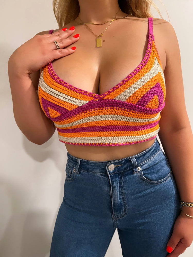 Summer Feels Crochet Top